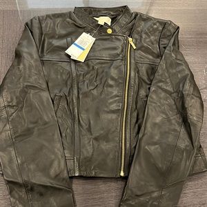Michael Kors Leather Jacket XL